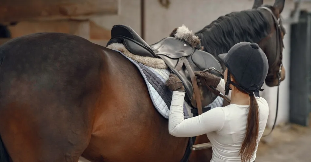 découvrez comment positionner correctement les sacoches de selle sur votre cheval pour assurer confort, stabilité et sécurité pendant la randonnée.